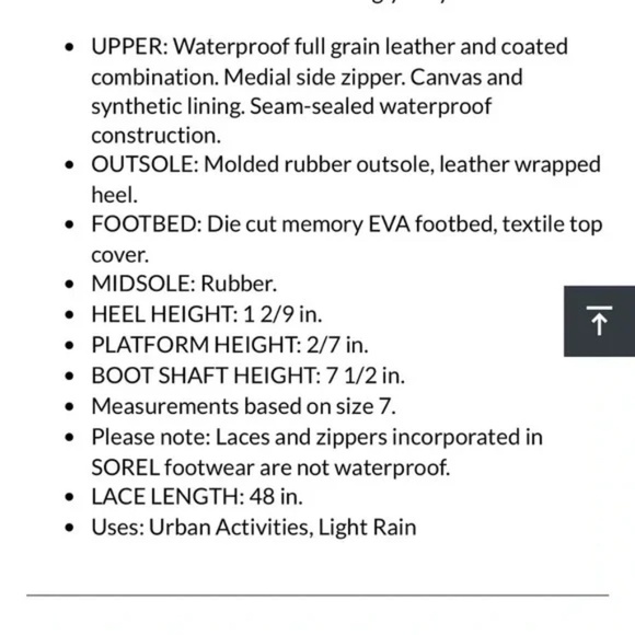 SOREL Leather Emelie Conquest Bootie - Picture 4 of 10